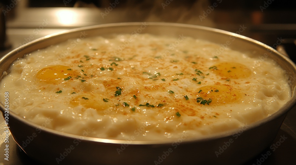 Nostalgic Morning Ritual: Preparing a Traditional Breakfast with Steam and Memories Nostalgic Morning Ritual: Preparing a Traditional Breakfast with Steam and Memories