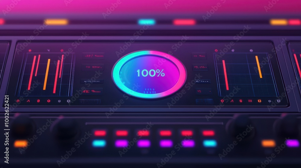 IoT device integration, holographic data flow, seamless smart home ecosystem, futuristic control panel IoT device integration, holographic data flow, seamless smart home ecosystem, futuristic control panel