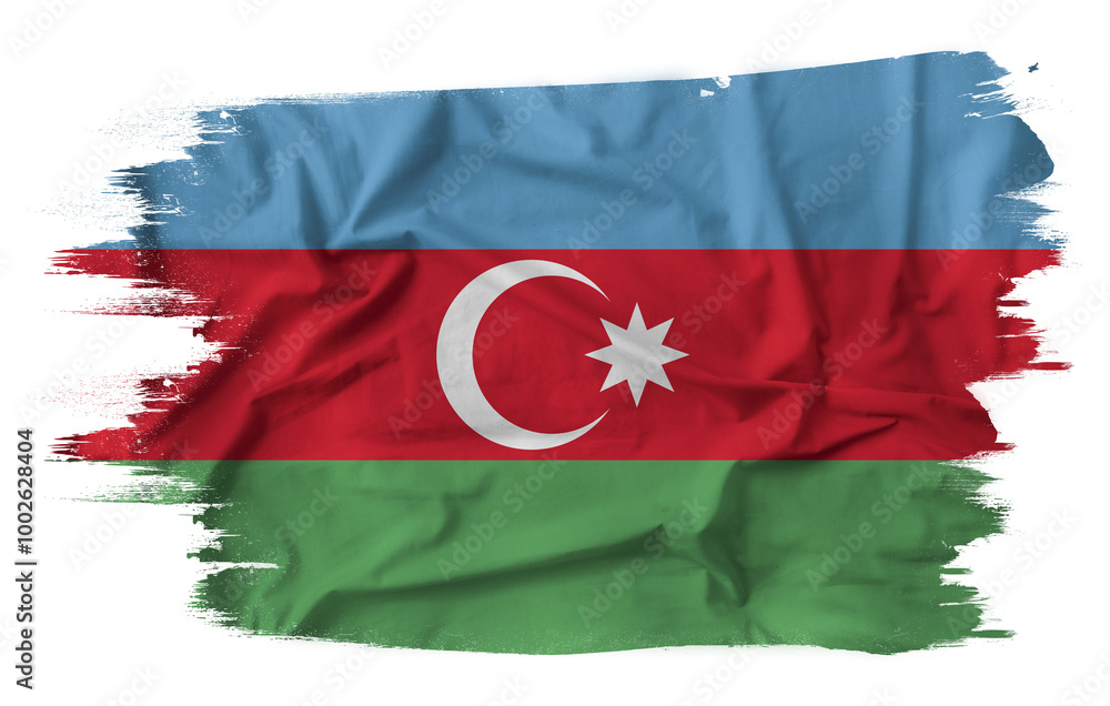 National flag of Azerbaijan.