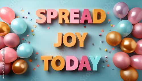 Spread joy today Word