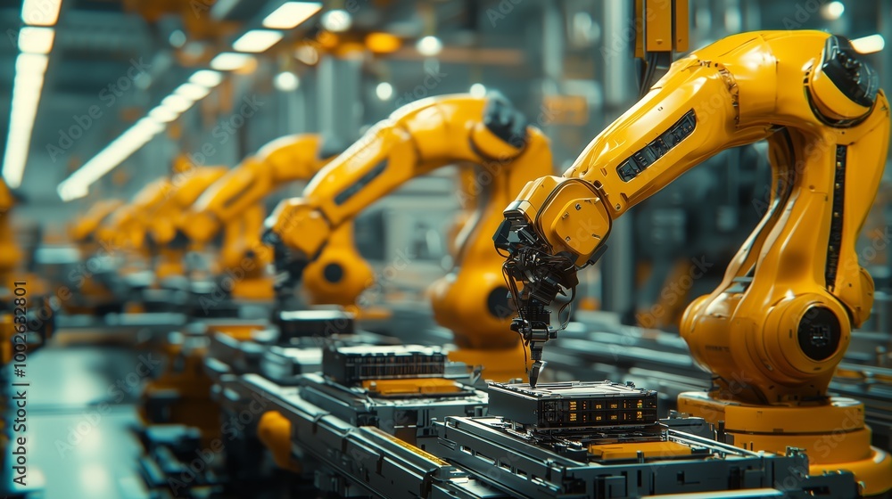 Robotic Arms in Modern Assembly Line Operations Robotic Arms in Modern Assembly Line Operations