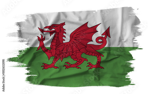 National flag of Wales.
