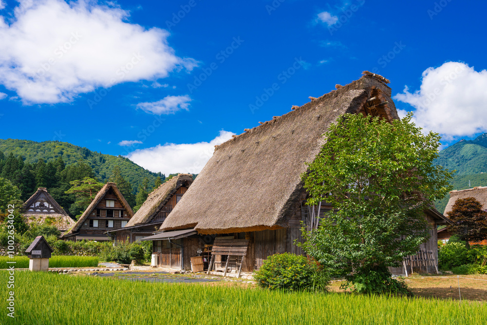 白川郷の美しい風景