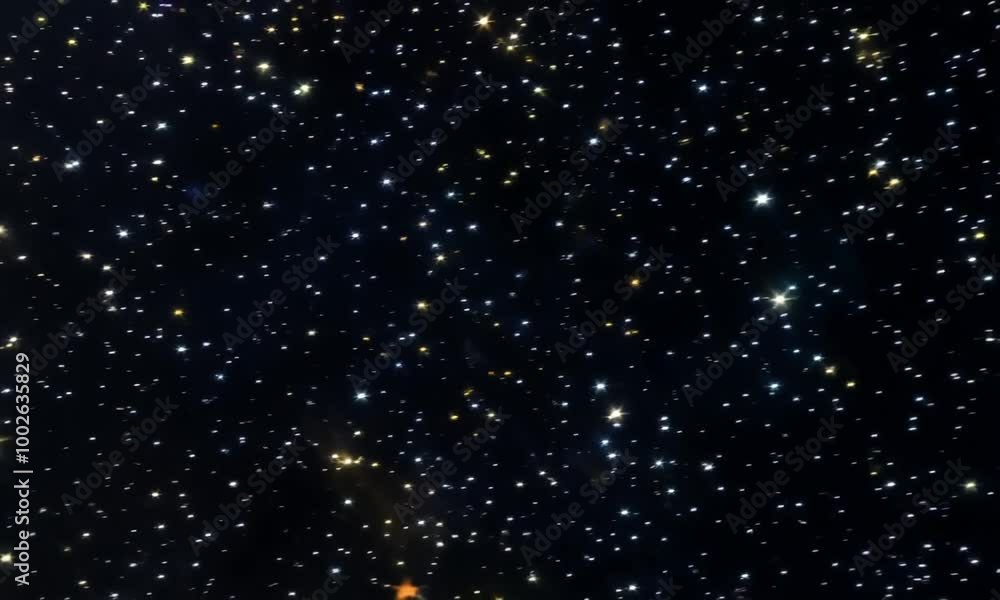 Shining bright points stars on black background. Generative AI Shining bright points stars on black background. Generative AI