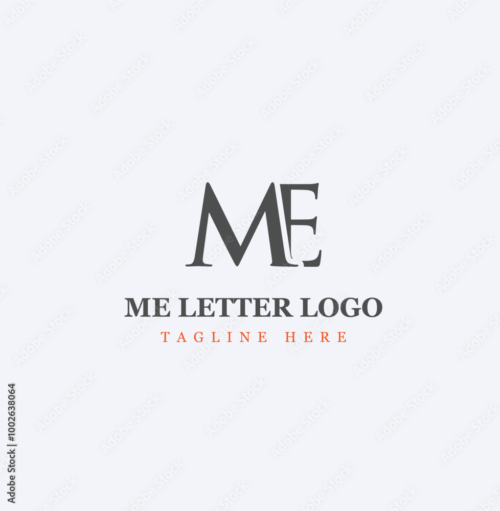 Alphabet letters Initials Monogram logo ME, ME INITIAL, ME letter
Alphabet letters Initials Monogram logo ME, ME INITIAL, ME letter