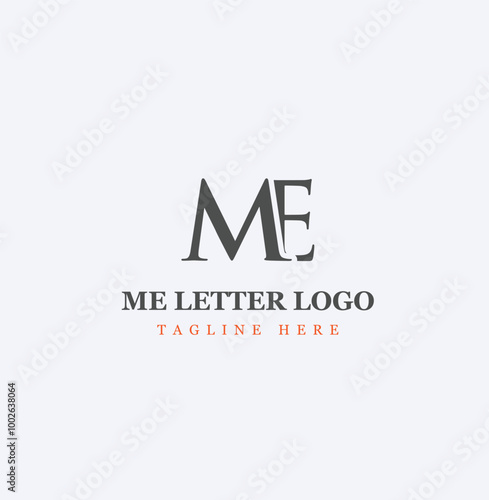Free Download Alphabet letters Initials Monogram logo ME, ME INITIAL, ME letter
 - GFXLoad