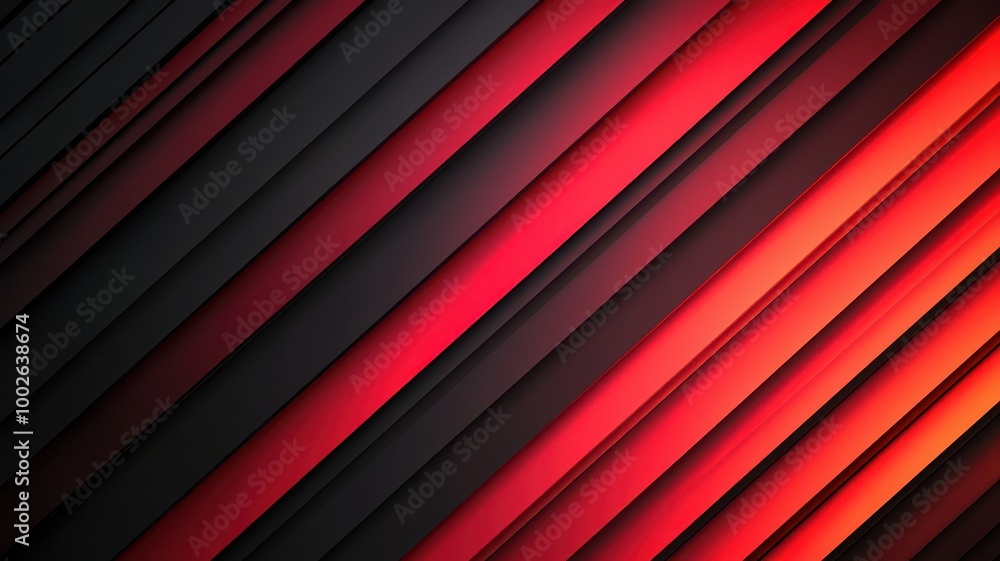 Abstract diagonal lines in red and black, creating a modern artistic background. Abstract diagonal lines in red and black, creating a modern artistic background.