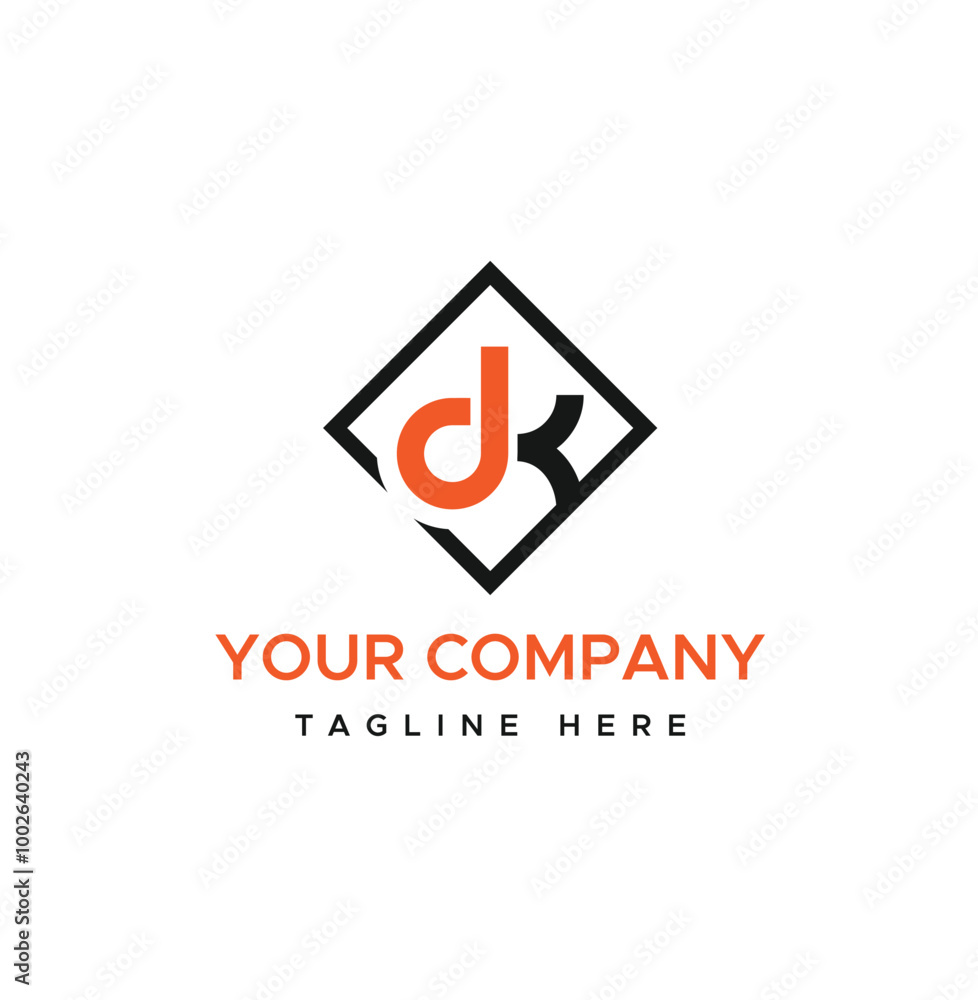DK or KD Letter Initial Logo Design, Vector Template
DK or KD Letter Initial Logo Design, Vector Template