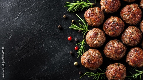 Deliciously Crafted Meatballs with Fresh Rosemary: A Savory Delight for Every Occasion