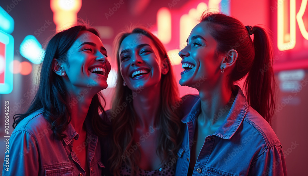 Obraz premium persons in the night