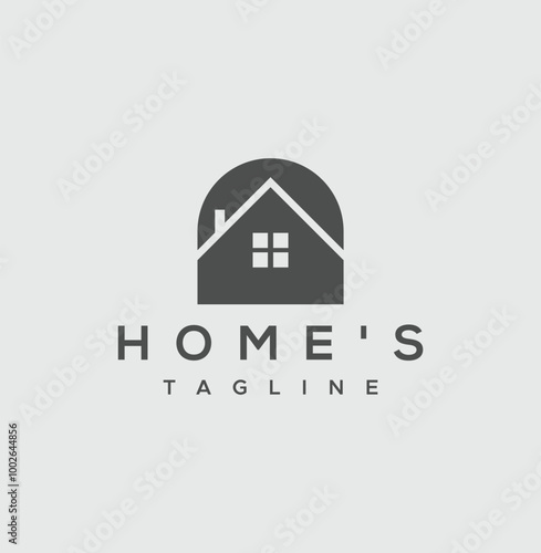 Real Estate Logo, house logo, and building logo icon set design template vector illustration
