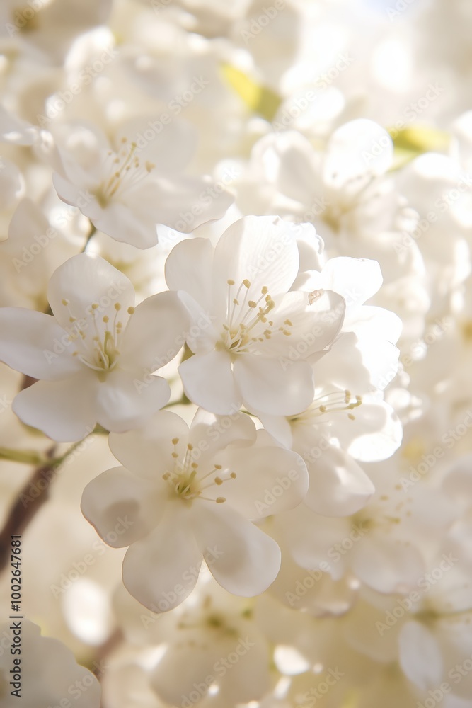 White flowers in soft focus, capturing the essence of natural elegance and serene beauty in bloom. White flowers in soft focus, capturing the essence of natural elegance and serene beauty in bloom.