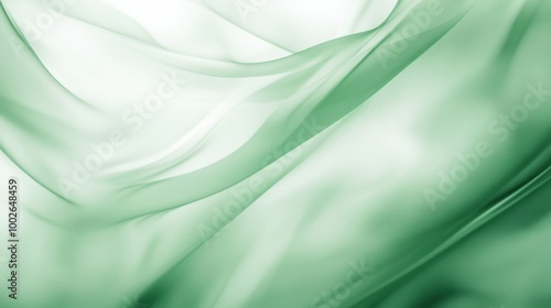 Wallpaper Mural Close-up of a fabric with a smooth texture and a gradient of green hues Torontodigital.ca