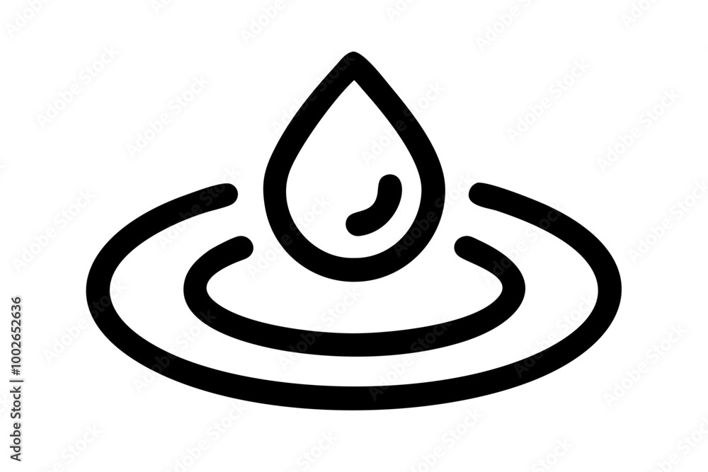 Water Drop Icon Vector Illustration for Modern Clean and Minimalist Designs
Water Drop Icon Vector Illustration for Modern Clean and Minimalist Designs