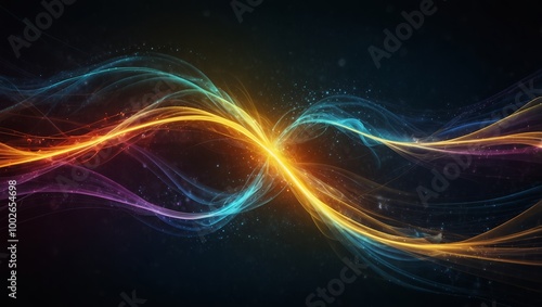 Wallpaper Mural Energy Flow Background Torontodigital.ca