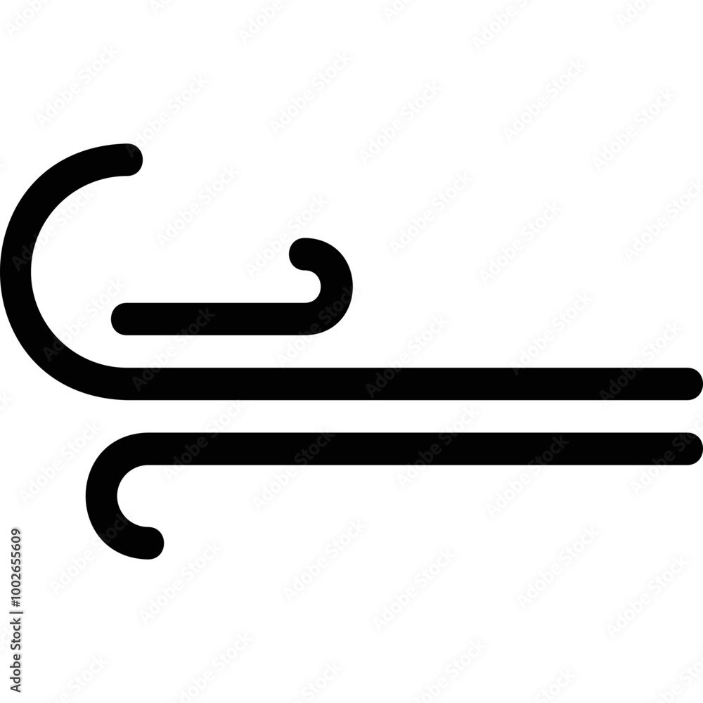 Simple vector icon gust of wind
Simple vector icon gust of wind