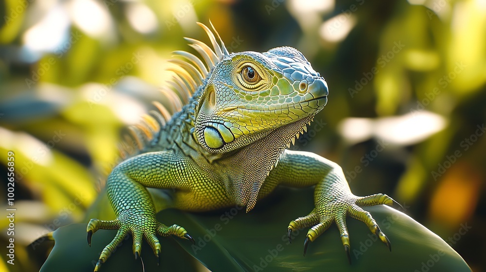An exquisite image capturing the beauty of a reptile in its natural habitat. An exquisite image capturing the beauty of a reptile in its natural habitat.