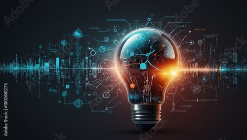 Innovation and creativity concept