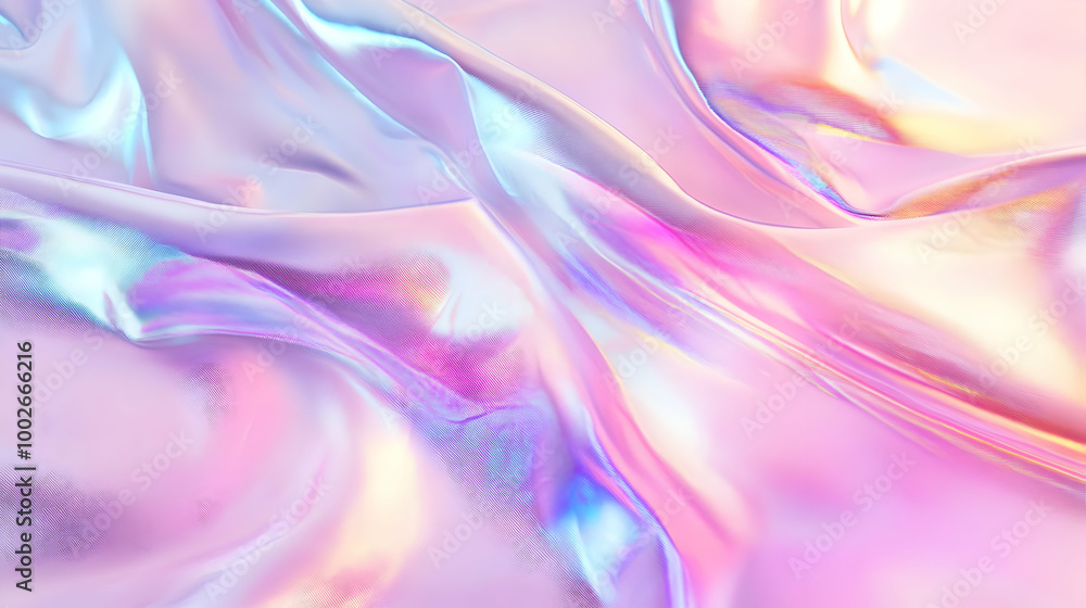 Iridescent Holographic Background a pastel magenta to pearl gradient Iridescent Holographic Background a pastel magenta to pearl gradient