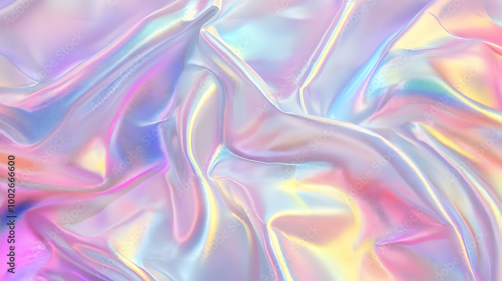 Iridescent Holographic Background a pastel ruby to white gradient Iridescent Holographic Background a pastel ruby to white gradient