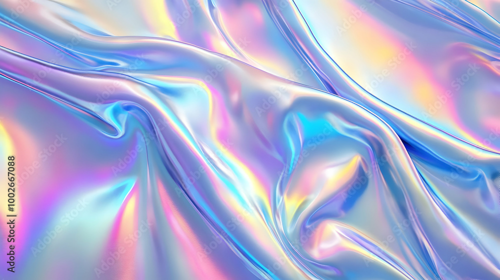 Iridescent Holographic Background a pastel charcoal to navy gradient Iridescent Holographic Background a pastel charcoal to navy gradient