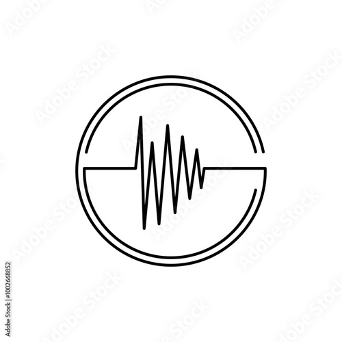 Sound wave icon