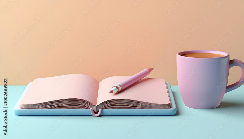 Simple and Elegant Study Space for Productivity