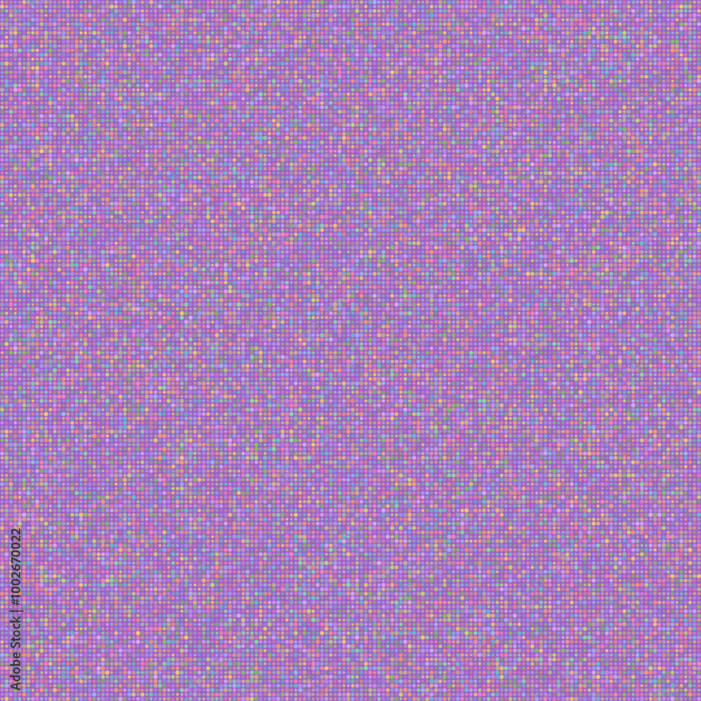 Fototapeta premium Seamless geometric pattern with circles in multiple colors, including purple, lavender, pink, plum, and mauve. An appealing vector illustration.