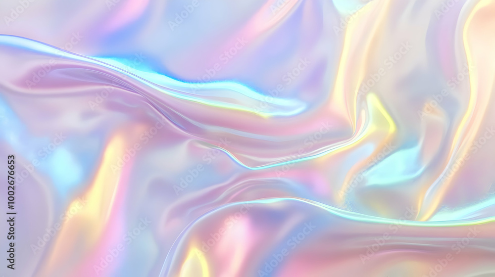 Iridescent Holographic Background a pastel pearl to brown gradient Iridescent Holographic Background a pastel pearl to brown gradient