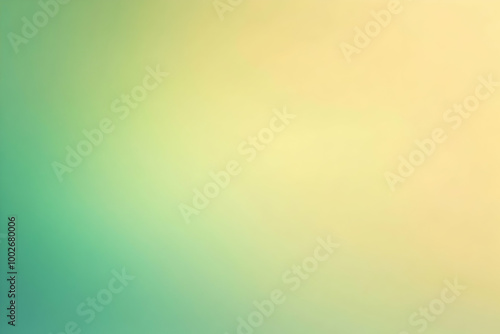 Gradient light gold to light green abstract background