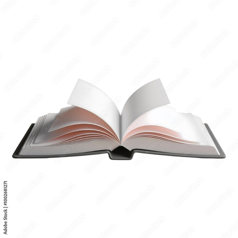 Study Essentials: Glasses and Open Book Transparent Background Study Essentials: Glasses and Open Book Transparent Background