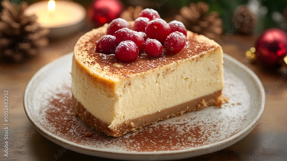 Eggnog Cheesecake Eggnog Cheesecake
