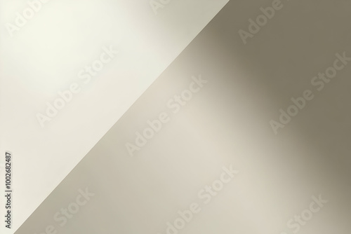 Gradient light silver to soft beige abstract background