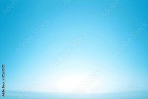 Gradient light blue to light sky blue abstract background