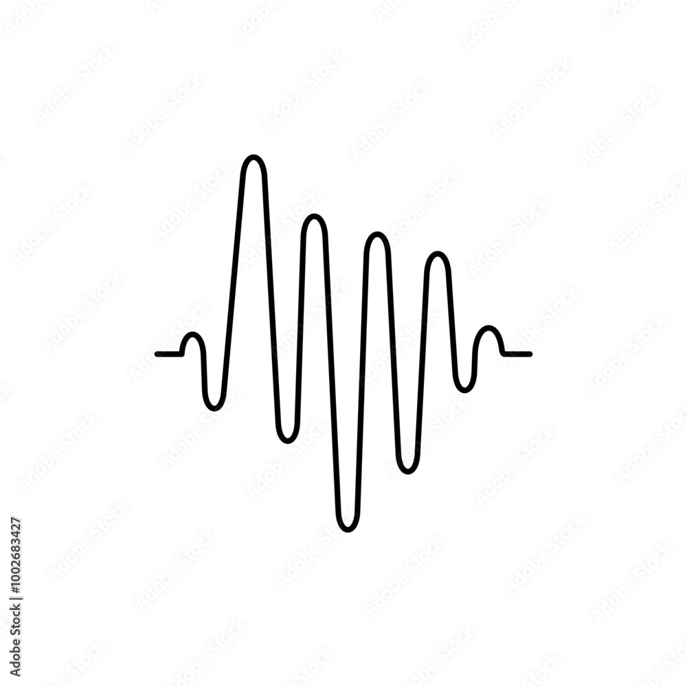 Sound Waves Glyph Sound Waves Glyph