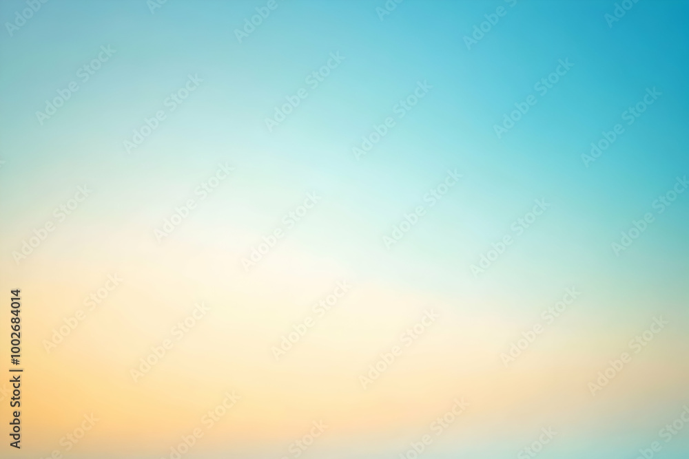 Gradient ivory to light sky blue abstract background Gradient ivory to light sky blue abstract background
