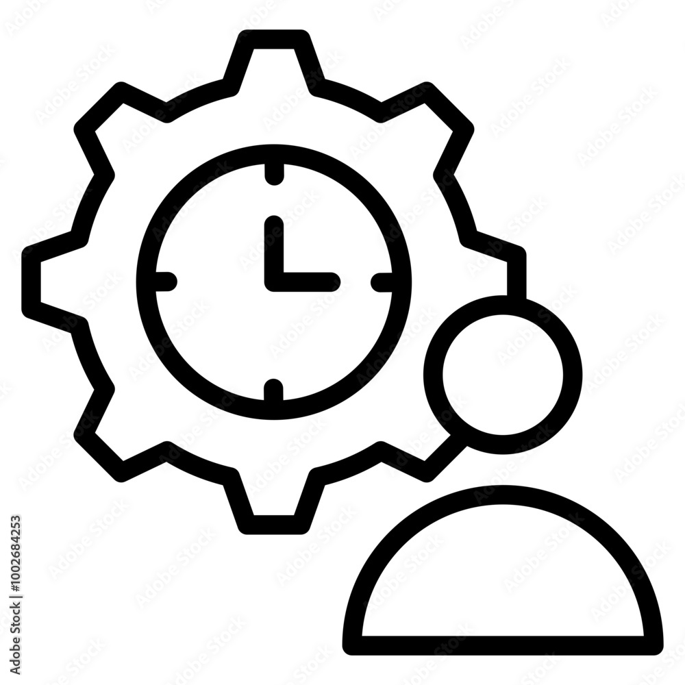 Time-Management Icon Element For Design Time-Management Icon Element For Design