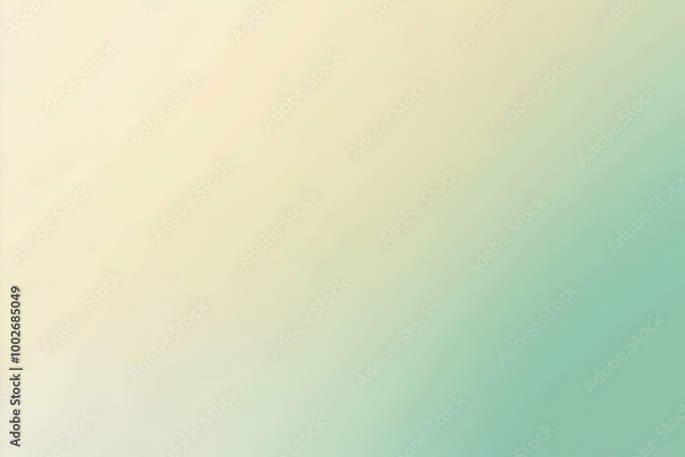Gradient cream to light green abstract background Gradient cream to light green abstract background