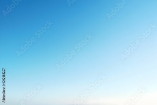 Gradient light silver to light sky blue abstract background