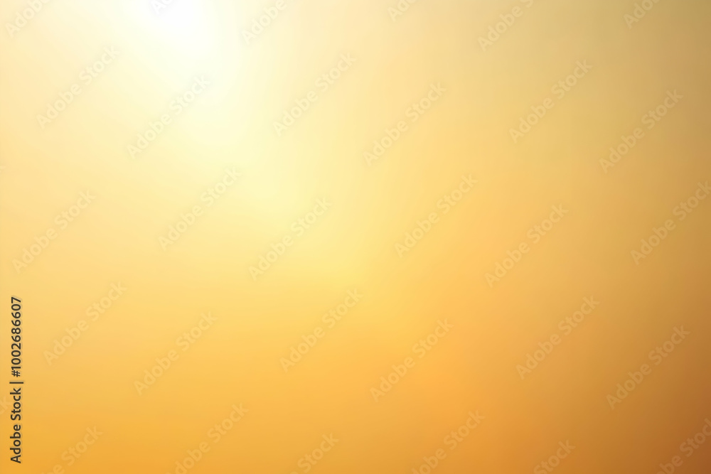 Obraz premium Gradient light gold to light yellow abstract background