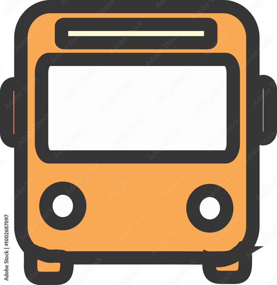 Obraz premium Icon Bus