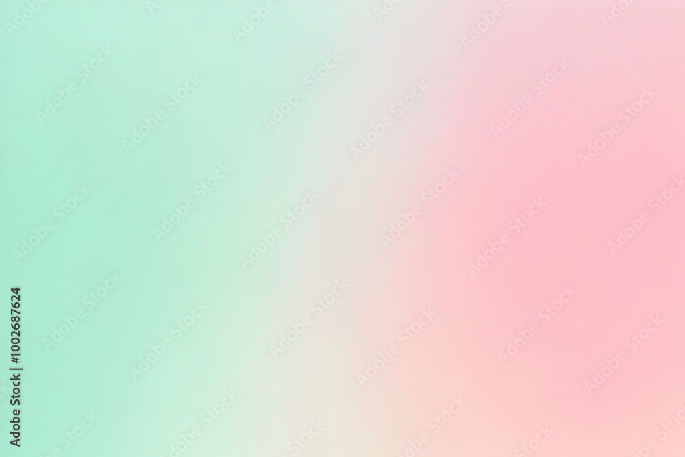 Gradient pastel green to light pink abstract background Gradient pastel green to light pink abstract background