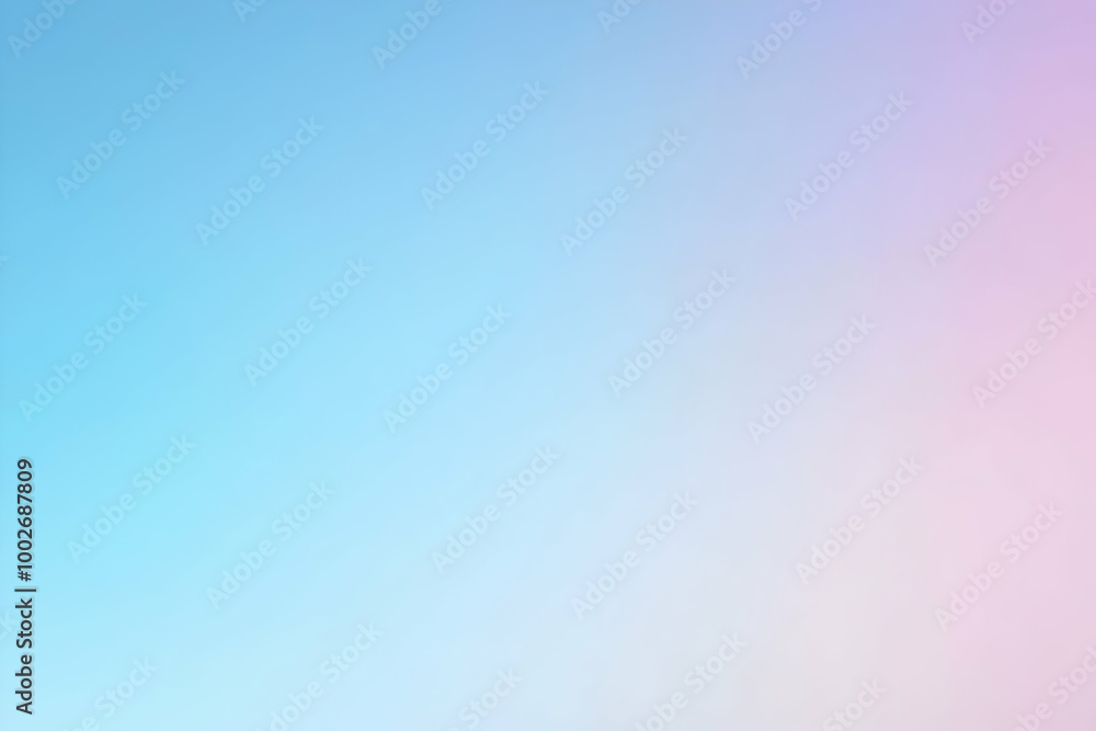 Fototapeta premium Gradient pastel blue to light sky blue abstract background