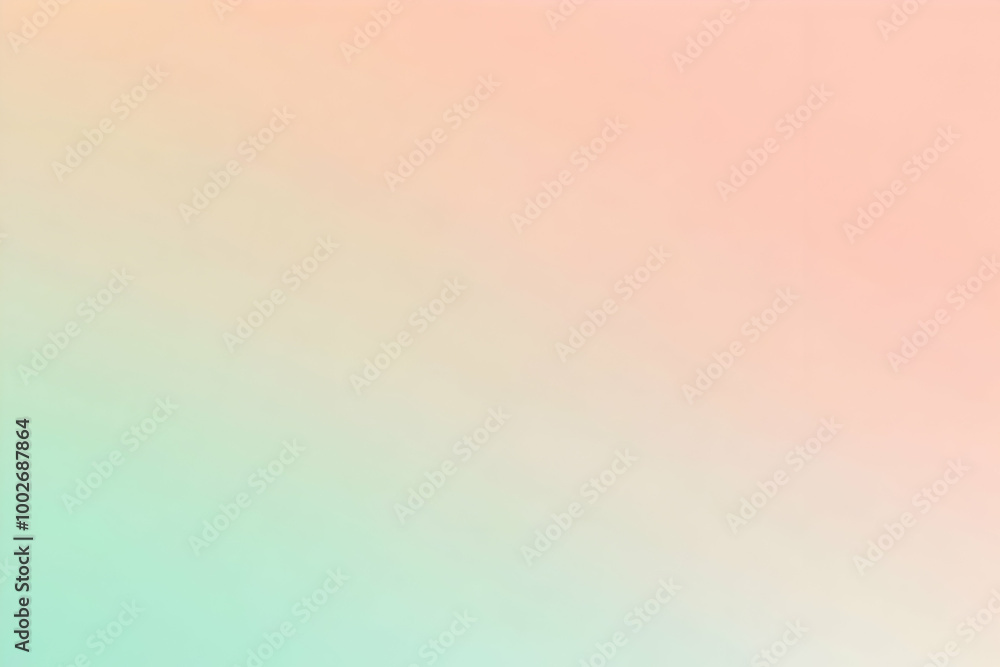 Gradient pastel green to light peach abstract background Gradient pastel green to light peach abstract background