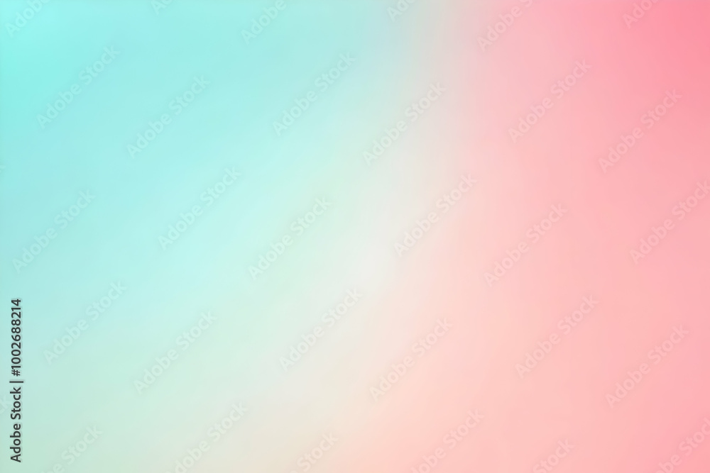 Gradient light mint to light rose abstract background Gradient light mint to light rose abstract background