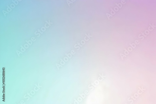 Gradient light teal to pale lavender abstract background