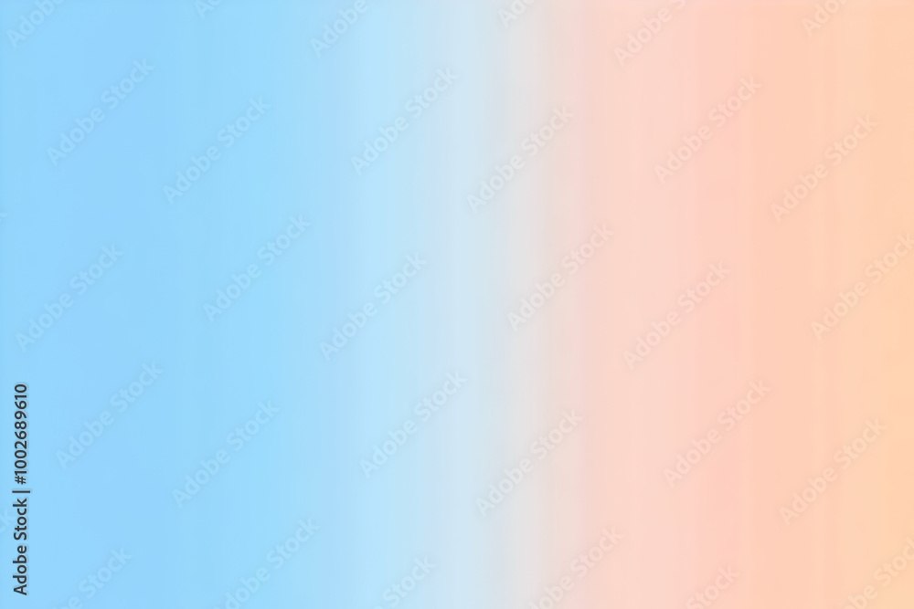 Gradient baby blue to light peach abstract background Gradient baby blue to light peach abstract background