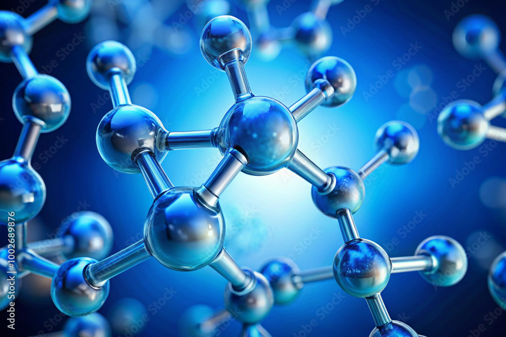 molecule 3d render molecule 3d render