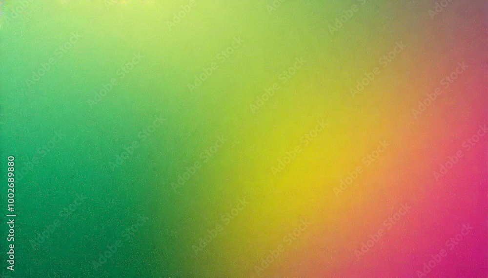 Fototapeta premium abstract grainy gradient color of yellow, green and magenta background, modern abstract color background and wallpaper