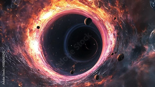 Black Hole in Space photo